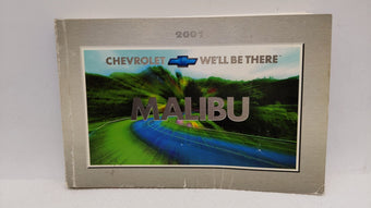 compare product 2001 Chevrolet Malibu Owners Manual Book Guide OEM Used Auto Parts