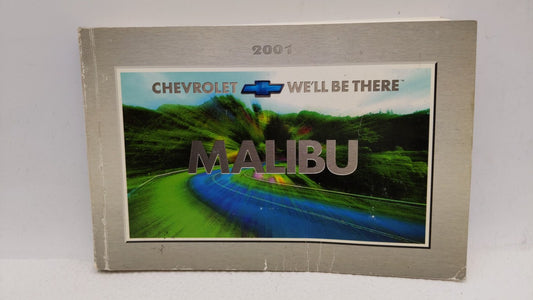 2001 Chevrolet Malibu Owners Manual Book Guide OEM Used Auto Parts - Oemusedautoparts1.com