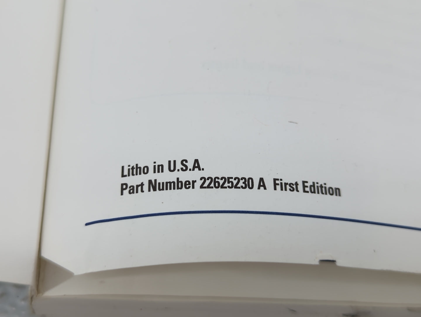 2001 Chevrolet Prizm Owners Manual Book Guide OEM Used Auto Parts - Oemusedautoparts1.com