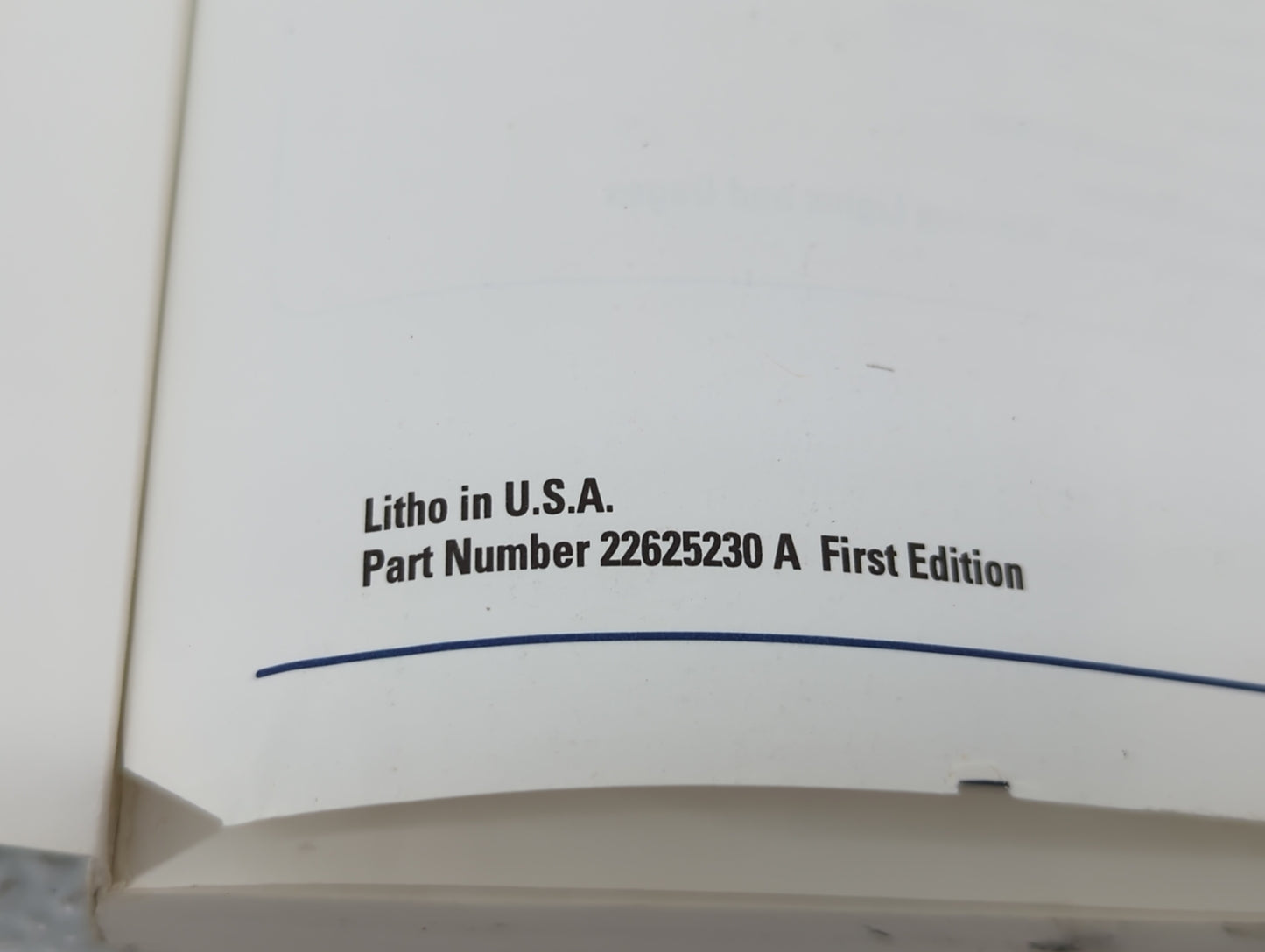 2001 Chevrolet Prizm Owners Manual Book Guide OEM Used Auto Parts - Oemusedautoparts1.com