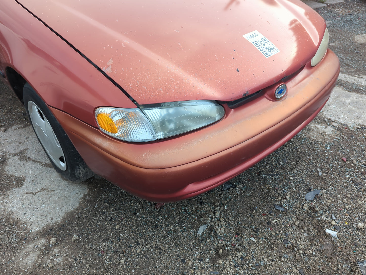 1998-2002 Chevrolet Prizm Front Bumper - Oem - Oemusedautoparts1.com