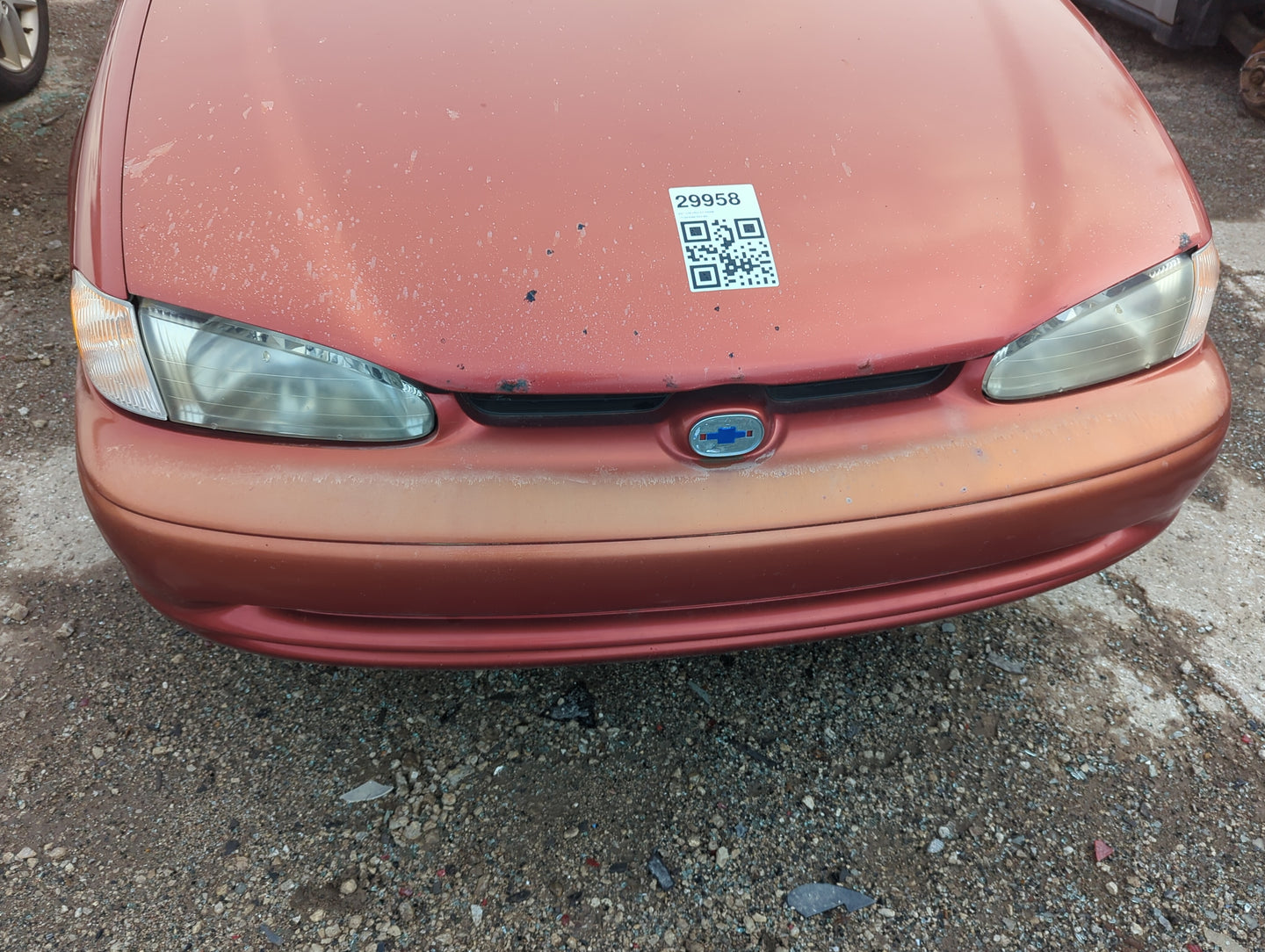 1998-2002 Chevrolet Prizm Front Bumper - Oem - Oemusedautoparts1.com