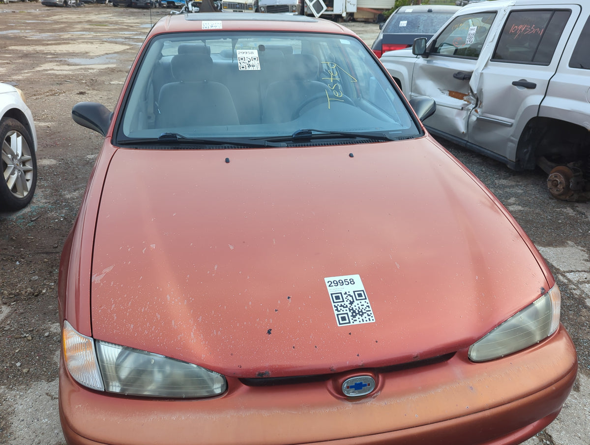 1998-2002 Chevrolet Prizm Hood Oem - Oemusedautoparts1.com