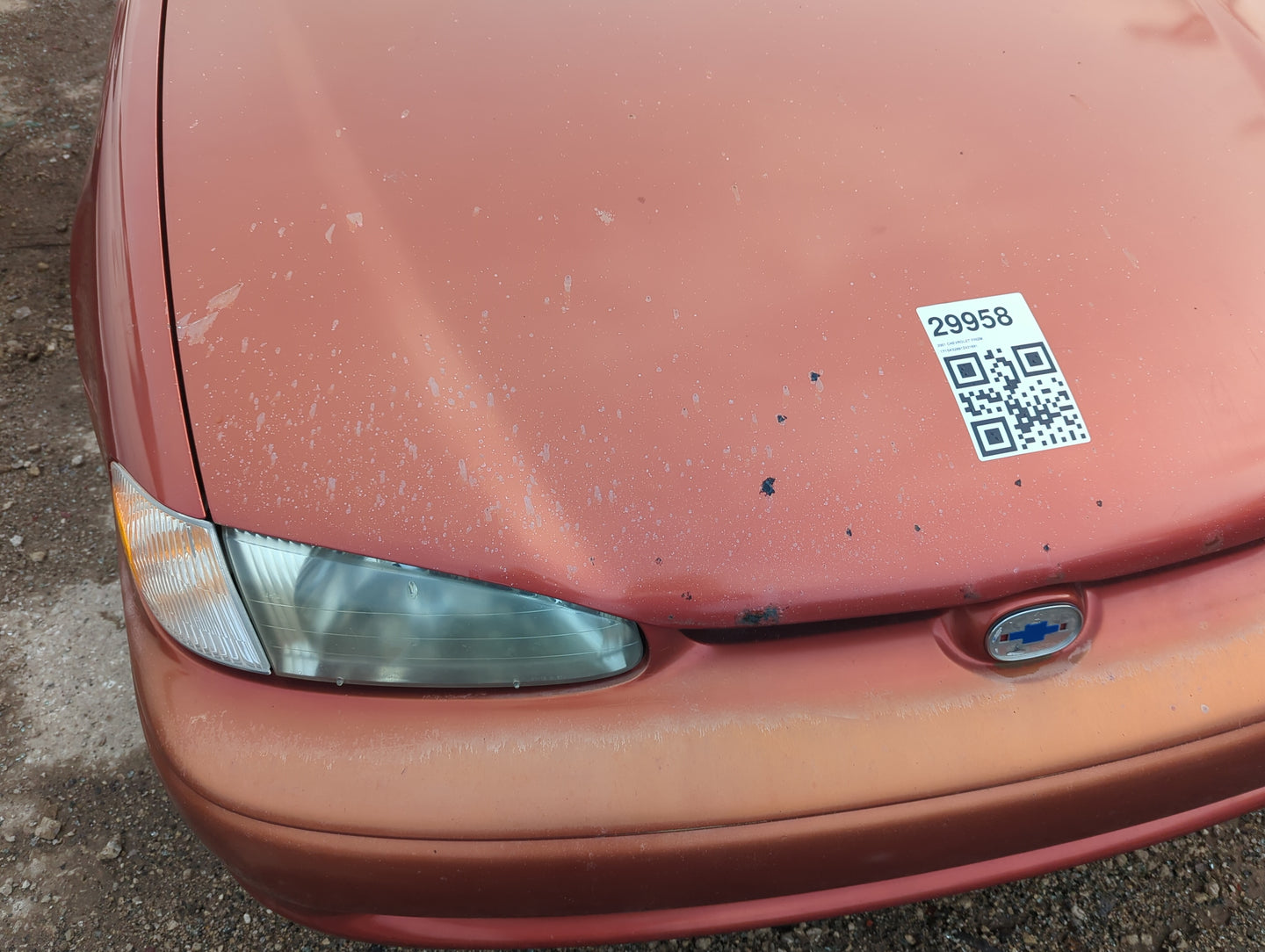 1998-2002 Chevrolet Prizm Hood Oem - Oemusedautoparts1.com