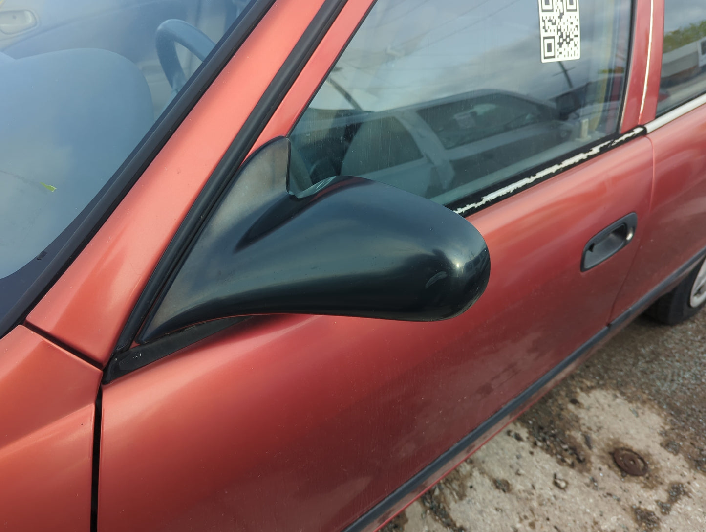 1998-2002 Chevrolet Prizm Driver Side View Mirror - Left Door Mirror OEM Used - Oemusedautoparts1.com