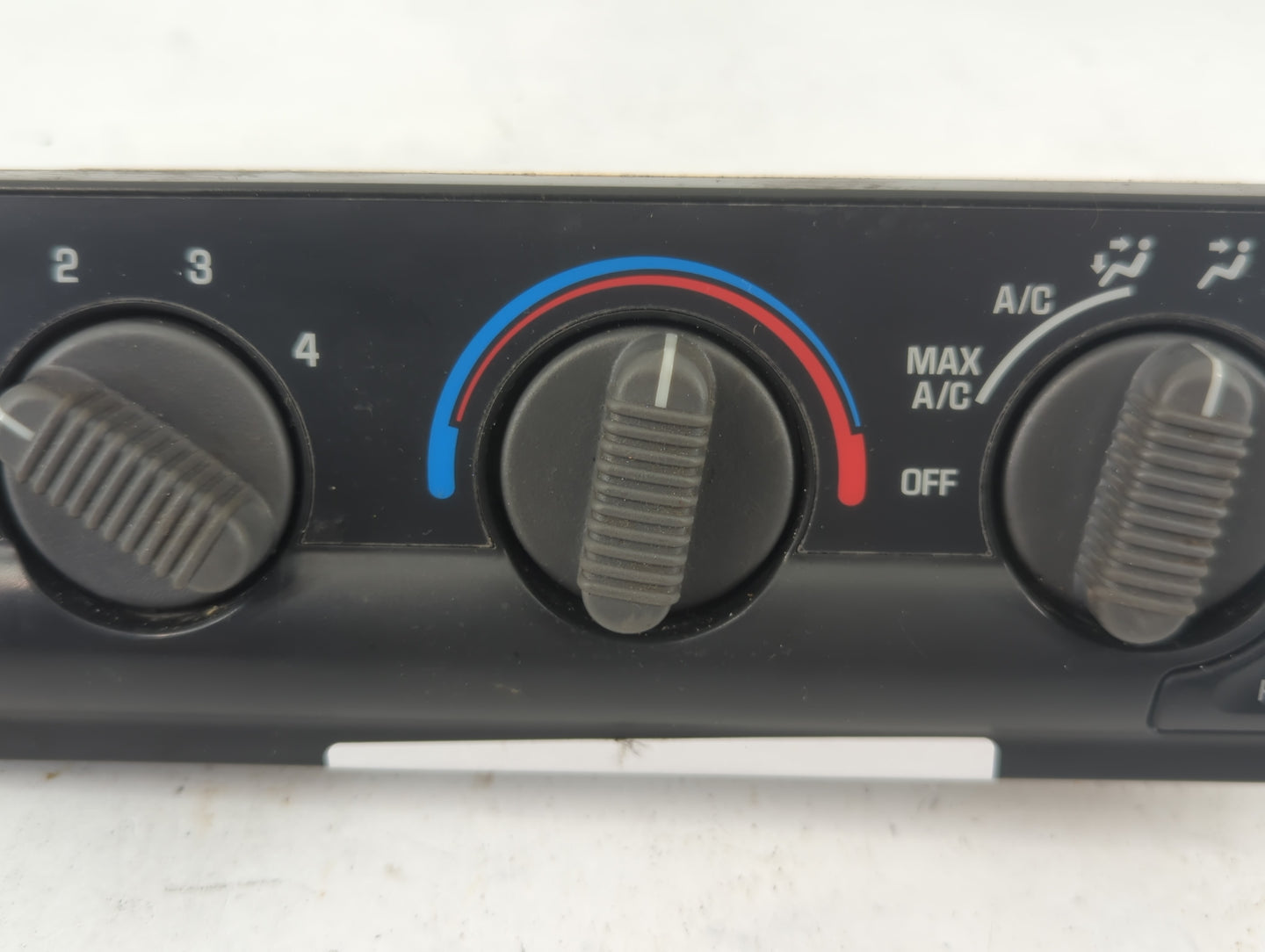2001 Chevrolet S10 Climate Control Module Temperature AC/Heater Replacement P/N:16250535 Fits Fits 1999 2000 2002 OEM Used A