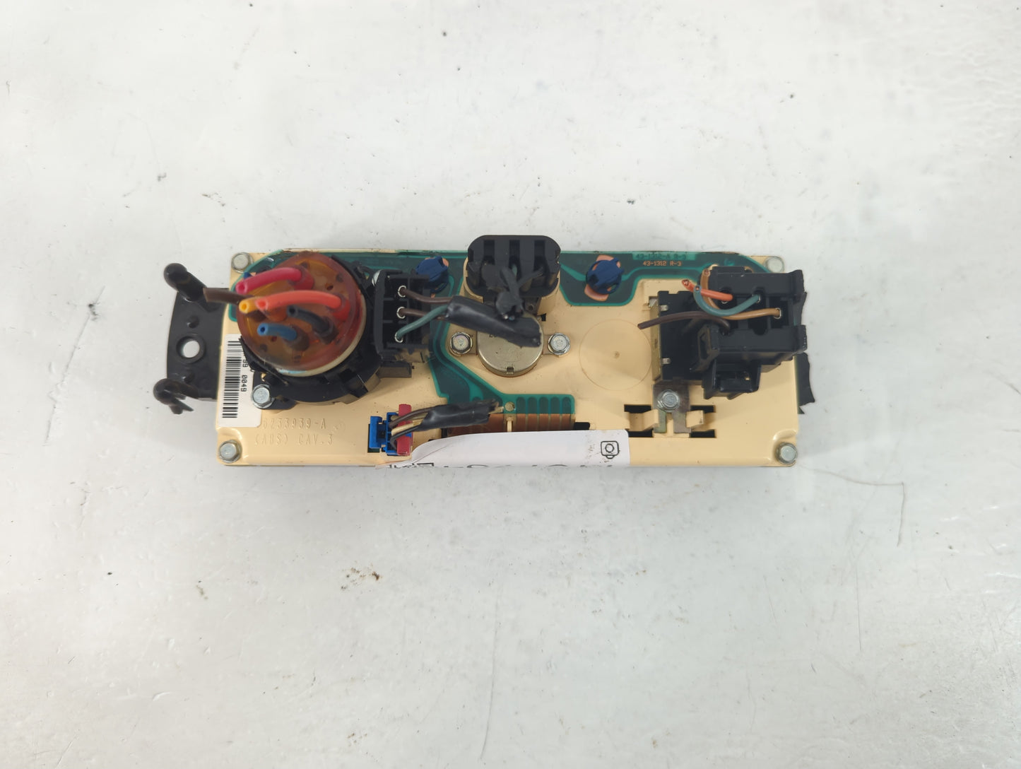 2001 Chevrolet S10 Climate Control Module Temperature AC/Heater Replacement P/N:16250535 Fits Fits 1999 2000 2002 OEM Used A