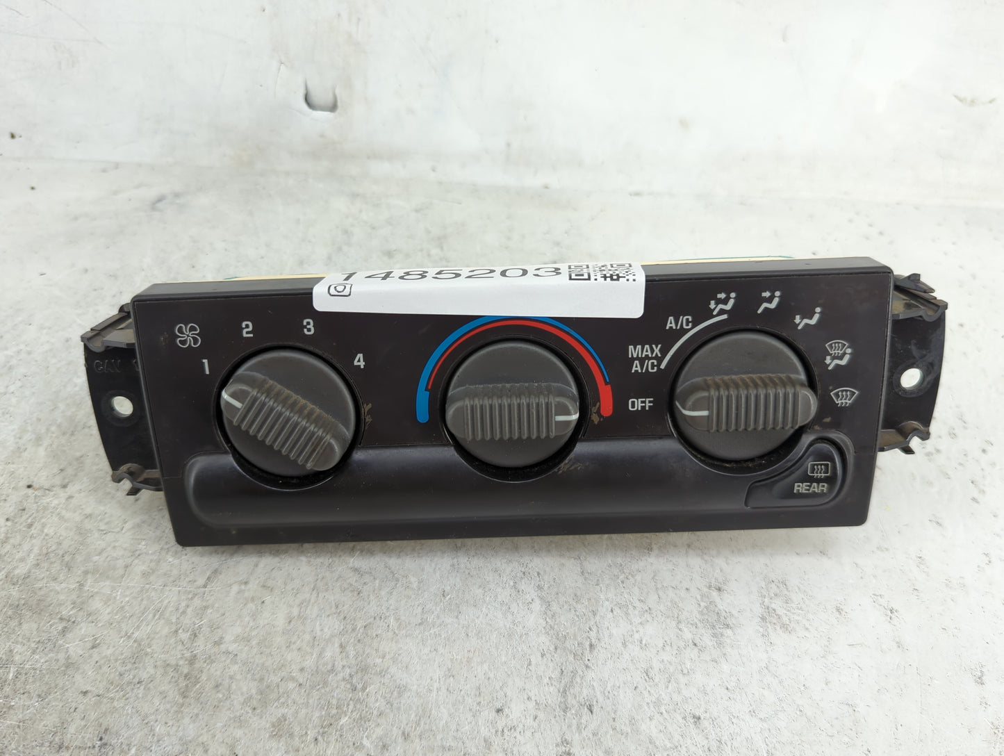 2001 Chevrolet S10 Blazer Climate Control Module Temperature AC/Heater Replacement P/N:16250535 16233937 Fits OEM Used Auto 