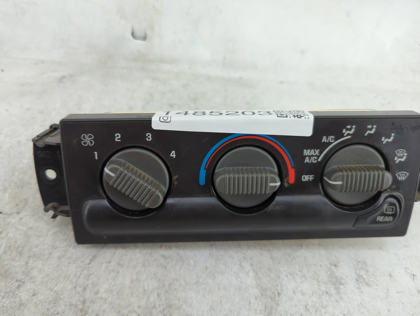 2001 Chevrolet S10 Blazer Climate Control Module Temperature AC/Heater Replacement P/N:16250535 16233937 Fits OEM Used Auto 