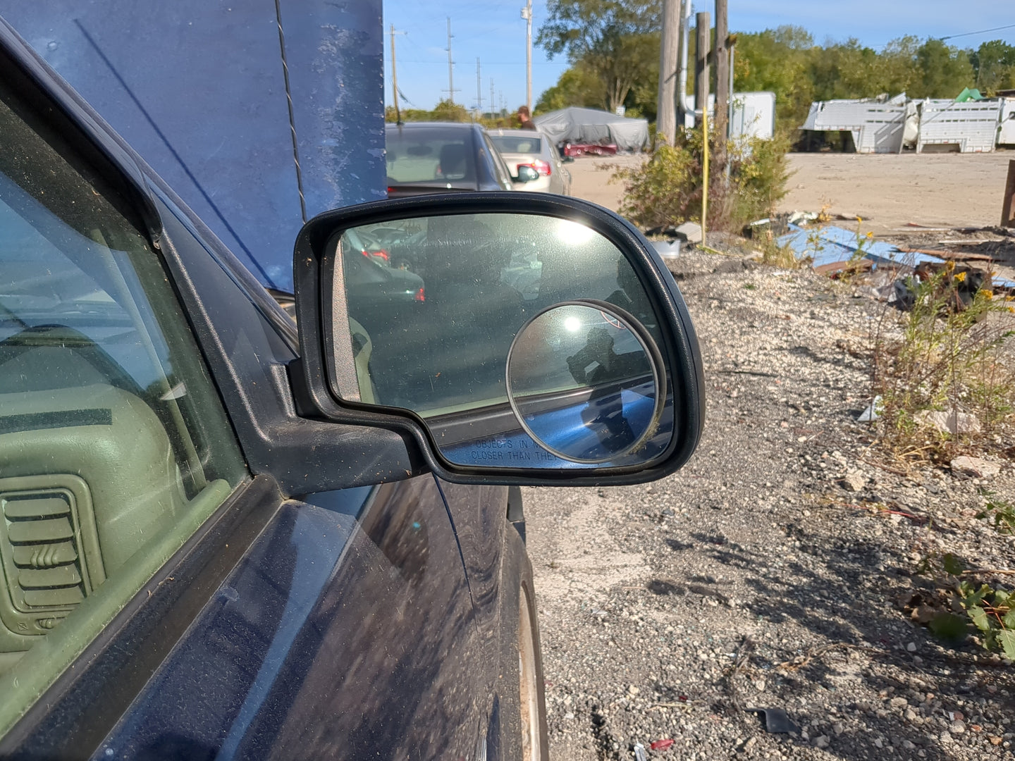1999-2002 Chevrolet Silverado 1500 Passenger Side View Mirror - Right Door Mirror OEM Used - Oemusedautoparts1.com