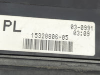 2000-2002 Chevrolet Silverado 1500 Fusebox Fuse Box Panel Relay Module P/N:15328806-05 Fits Fits 2000 2001 2002 OEM Used Aut