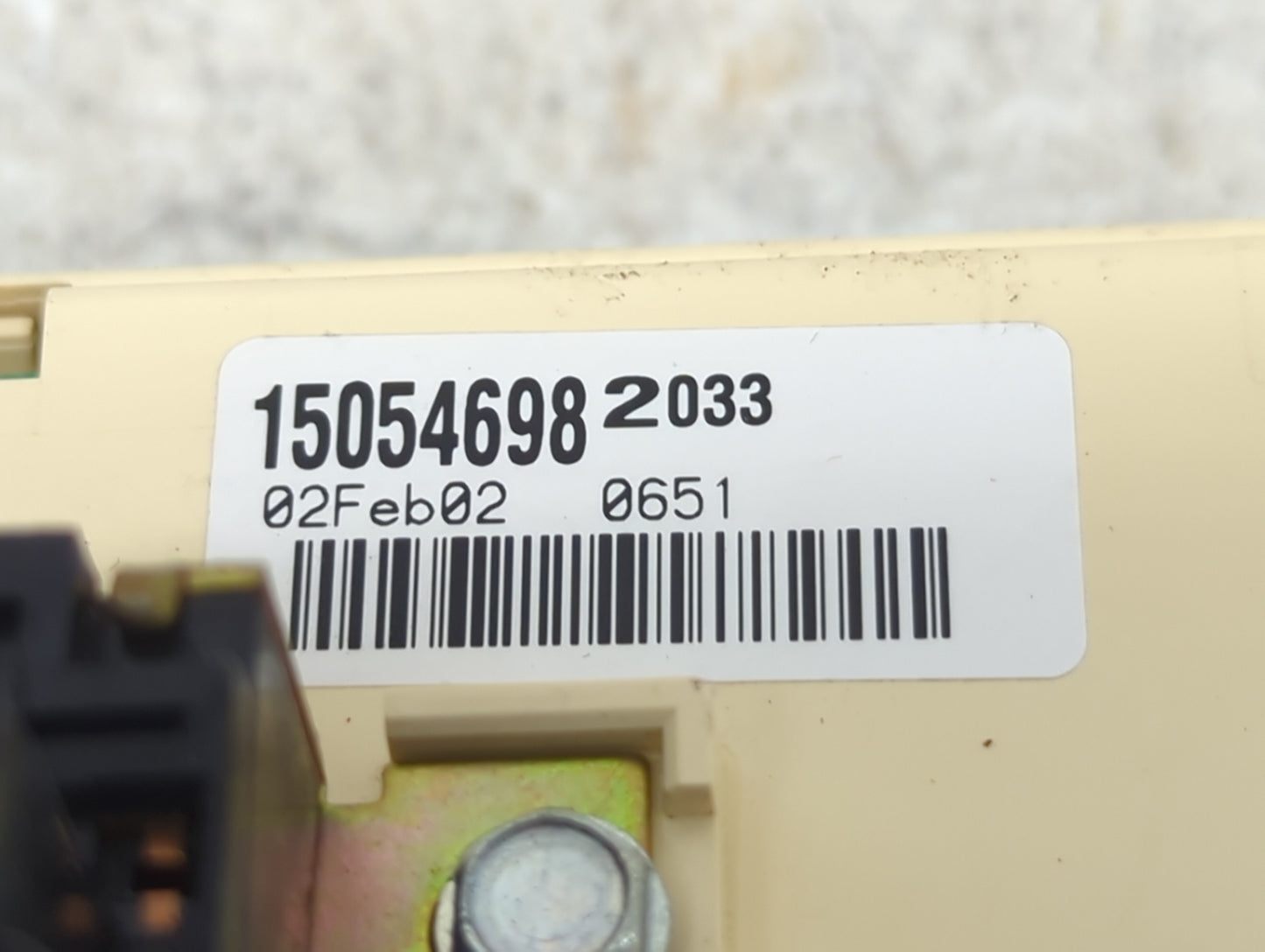 1999-2002 Chevrolet Silverado 1500 Climate Control Module Temperature AC/Heater Replacement P/N:15054698 Fits OEM Used Auto 