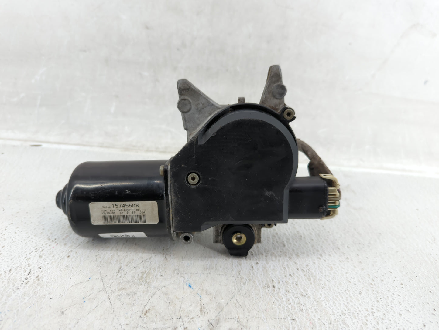 1999-2002 Chevrolet Silverado 1500 Front Windshield Wiper Motor P/N:15745508 Fits Fits 1999 2000 2001 2002 OEM Used Auto Par
