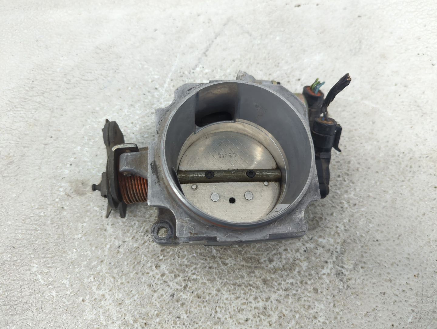 2001 Chevrolet Silverado 1500 Pickup Throttle Body Fits Fits 2000 OEM Used Auto Parts - Oemusedautoparts1.com