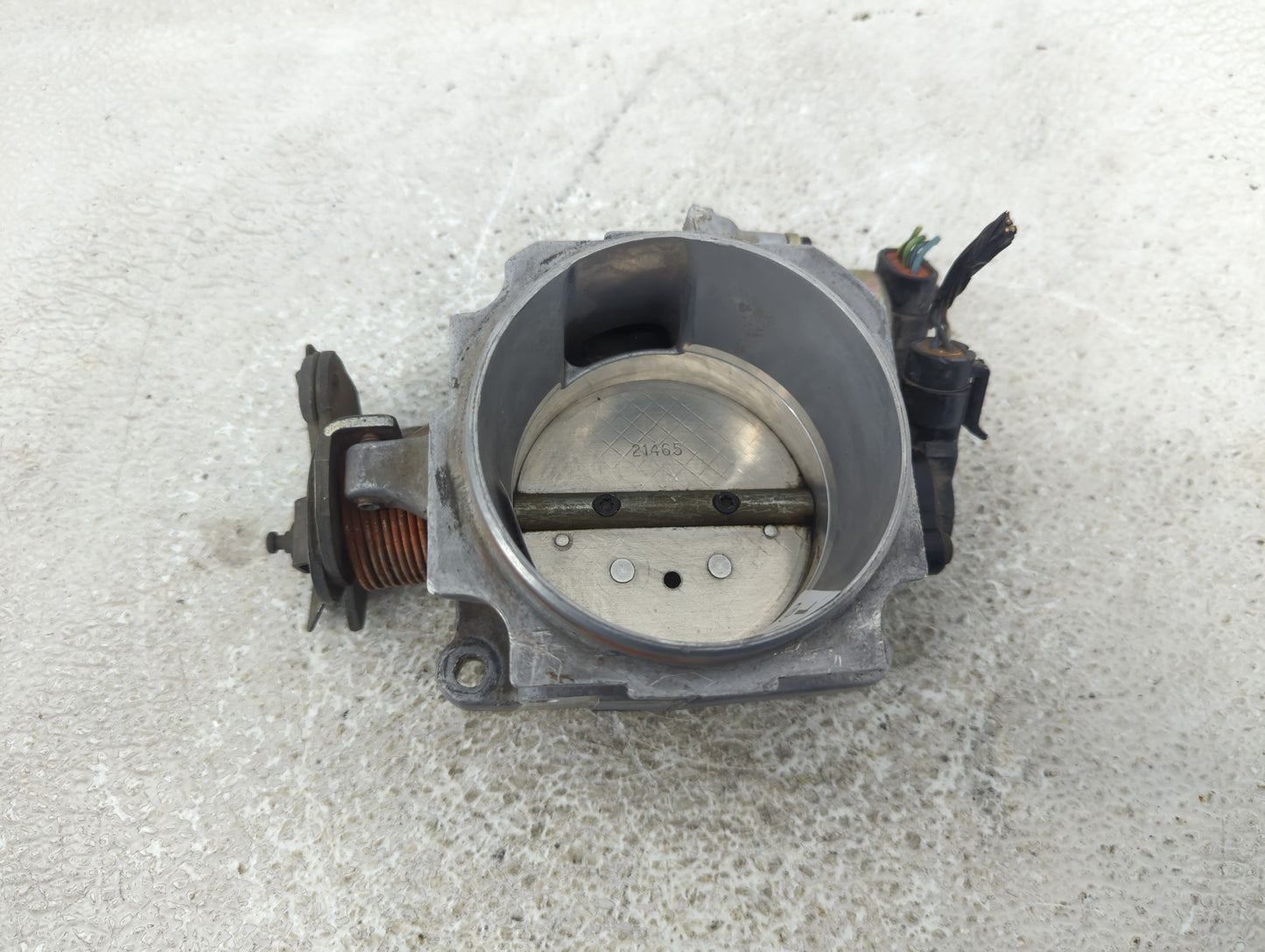 2001 Chevrolet Silverado 1500 Pickup Throttle Body Fits Fits 2000 OEM Used Auto Parts - Oemusedautoparts1.com