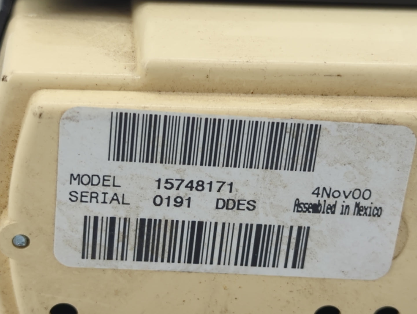 2000-2002 Chevrolet Suburban Climate Control Module Temperature AC/Heater Replacement P/N:15748171 Fits Fits 2000 2001 2002 
