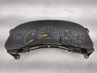 compare product 2000-2002 Chevrolet Suburban Instrument Cluster Speedometer Gauges P/N:15055362 Miles: Fits Fits 2000 2001 2002 OEM Used Auto Parts