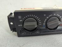 2000-2002 Chevrolet Tahoe Climate Control Module Temperature AC/Heater Replacement P/N:15060162 16228657-2 Fits OEM Used Aut