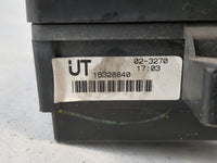 2001 Chevrolet Trailblazer Fusebox Fuse Box Panel Relay Module P/N:15328840 Fits Fits 2000 2002 2003 2004 2005 OEM Used Auto