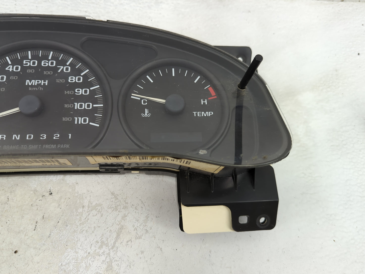 2001 Chevrolet Venture Instrument Cluster Speedometer Gauges Miles:100K Fits OEM Used Auto Parts - Oemusedautoparts1.com