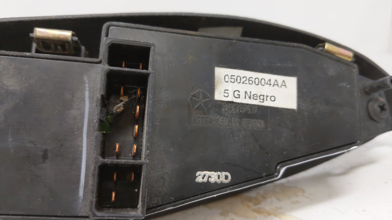 2001 Chrysler 300m Master Power Window Switch Replacement Driver Side Left P/N:05026004AA Fits OEM Used Auto Parts - Oemused