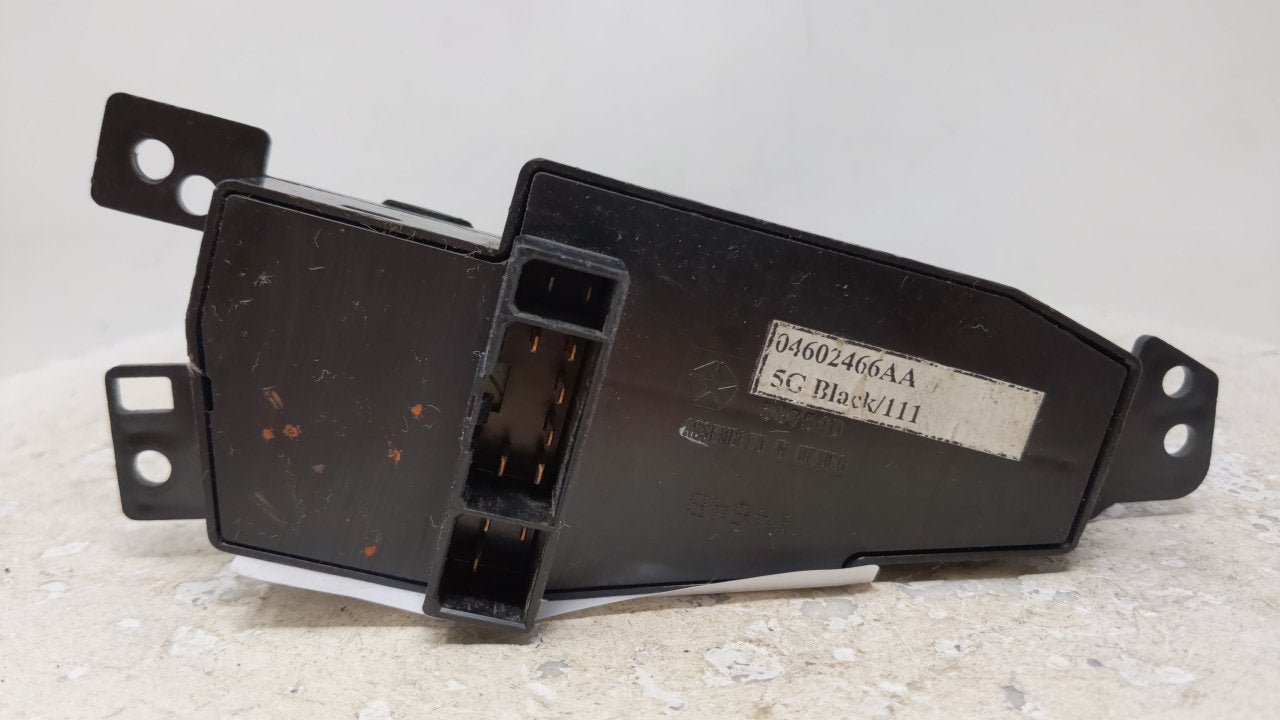 2001 Chrysler 300m Master Power Window Switch Replacement Driver Side Left Fits OEM Used Auto Parts - Oemusedautoparts1.com