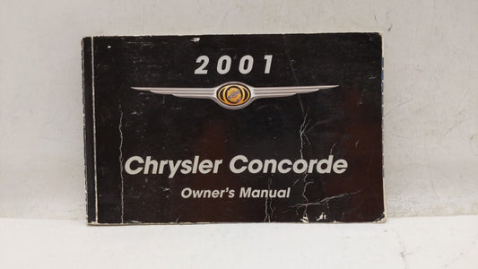 2001 Chrysler Concorde Owners Manual Book Guide OEM Used Auto Parts - Oemusedautoparts1.com