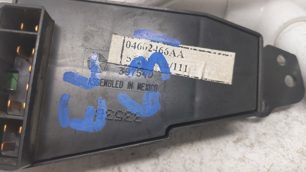 2001 Chrysler Concorde Master Power Window Switch Replacement Driver Side Left Fits OEM Used Auto Parts - Oemusedautoparts1.
