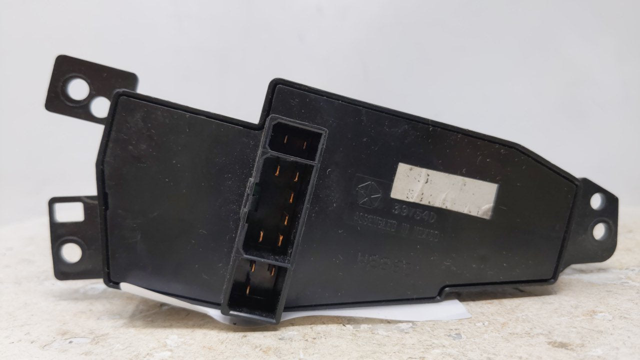 2001 Chrysler Concorde Master Power Window Switch Replacement Driver Side Left Fits OEM Used Auto Parts - Oemusedautoparts1.