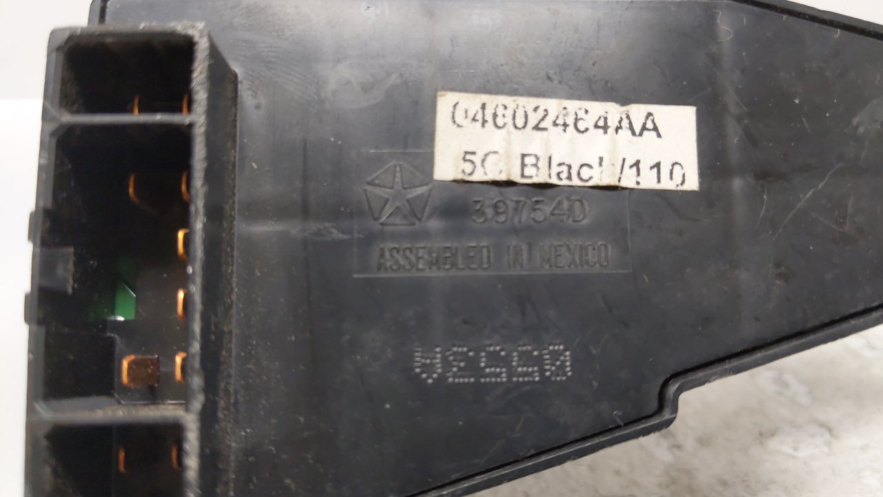 2001 Chrysler Lhs Master Power Window Switch Replacement Driver Side Left P/N:04602464AA Fits OEM Used Auto Parts - Oemuseda