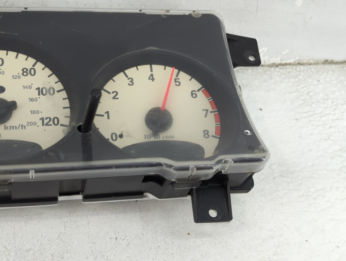 2001 Chrysler Pt Cruiser Instrument Cluster Speedometer Gauges P/N:04671534AJ Miles: Fits OEM Used Auto Parts - Oemusedautop