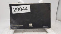 01 Sebring OEM Owners Manual Users Guide Operators Hand Book 11X623 - Oemusedautoparts1.com