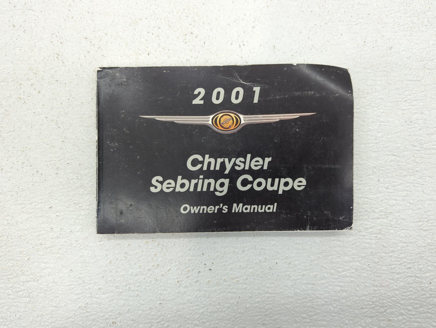 2001 Chrysler Sebring Owners Manual Book Guide OEM Used Auto Parts - Oemusedautoparts1.com