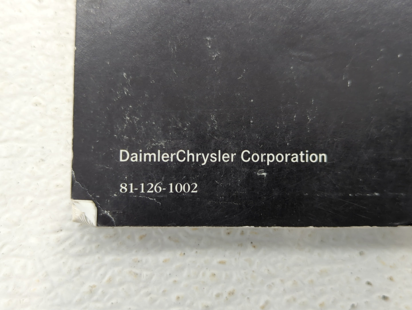 2001 Chrysler Sebring Owners Manual Book Guide OEM Used Auto Parts - Oemusedautoparts1.com