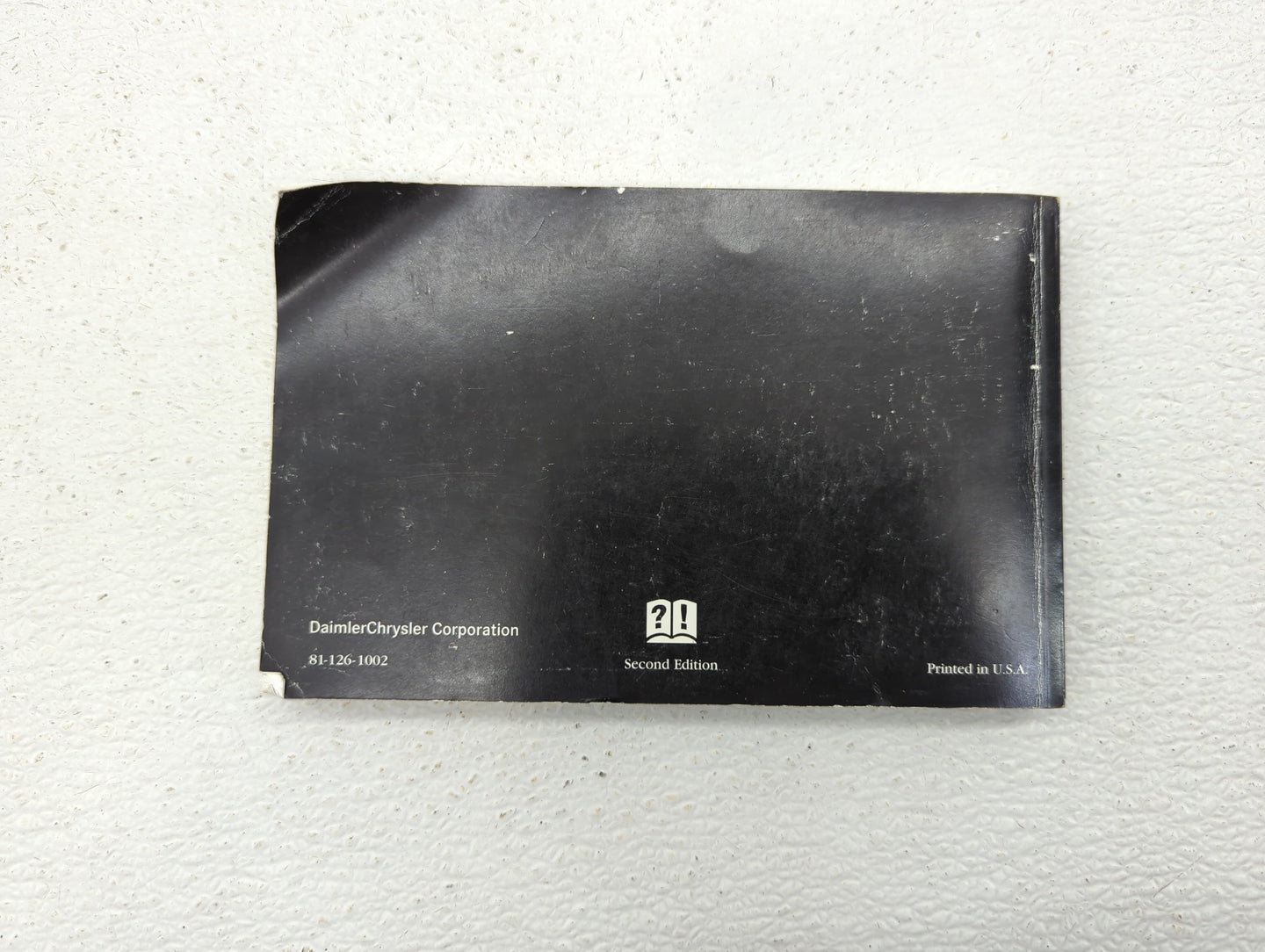 2001 Chrysler Sebring Owners Manual Book Guide OEM Used Auto Parts - Oemusedautoparts1.com