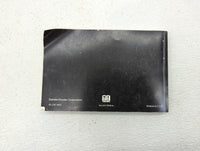 2001 Chrysler Sebring Owners Manual Book Guide OEM Used Auto Parts - Oemusedautoparts1.com