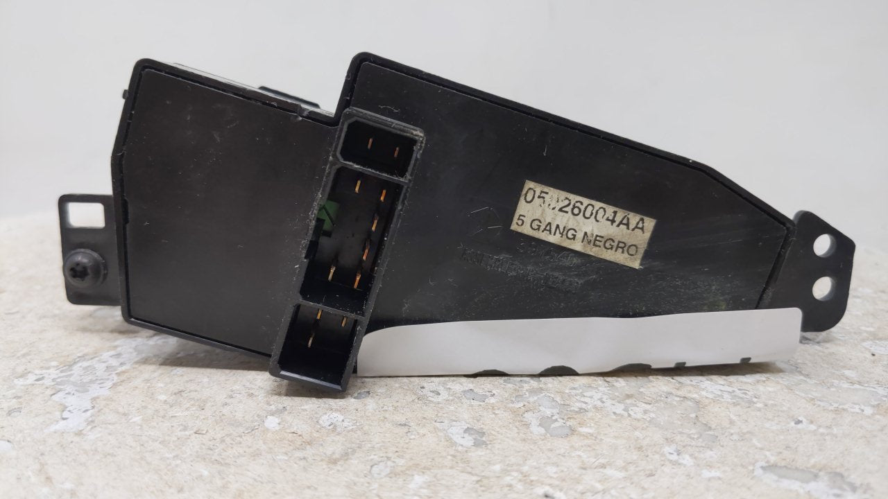 2001-2003 Chrysler Sebring Master Power Window Switch Replacement Driver Side Left P/N:05026004AA Fits Fits 2001 2002 2003 O