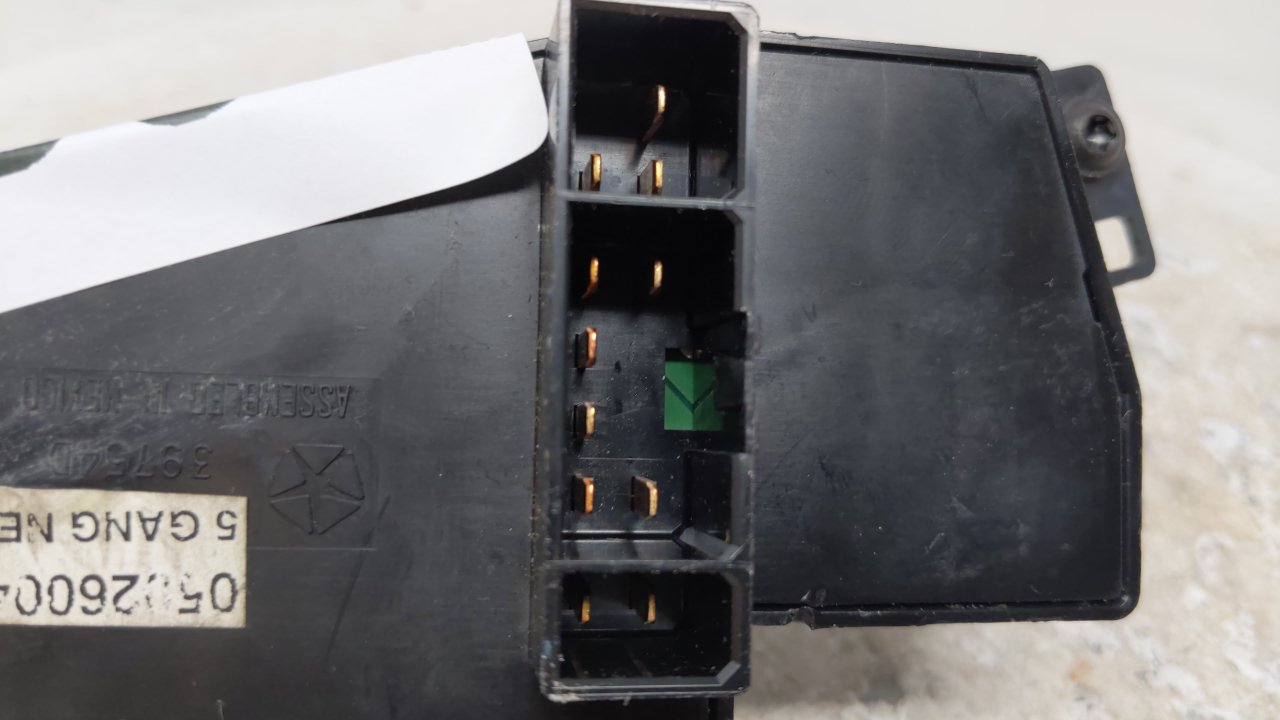 2001-2003 Chrysler Sebring Master Power Window Switch Replacement Driver Side Left P/N:05026004AA Fits Fits 2001 2002 2003 O