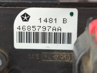 2001-2007 Chrysler Town & Country Climate Control Module Temperature AC/Heater Replacement P/N:P05005009AD 4685797AA Fits OE