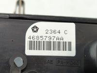 2001-2007 Chrysler Town & Country Climate Control Module Temperature AC/Heater Replacement P/N:P05005009AD 4685797AA Fits OE