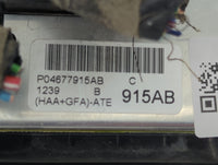 2001-2002 Chrysler Voyager Climate Control Module Temperature AC/Heater Replacement P/N:P04677915AB Fits Fits 2001 2002 OEM 