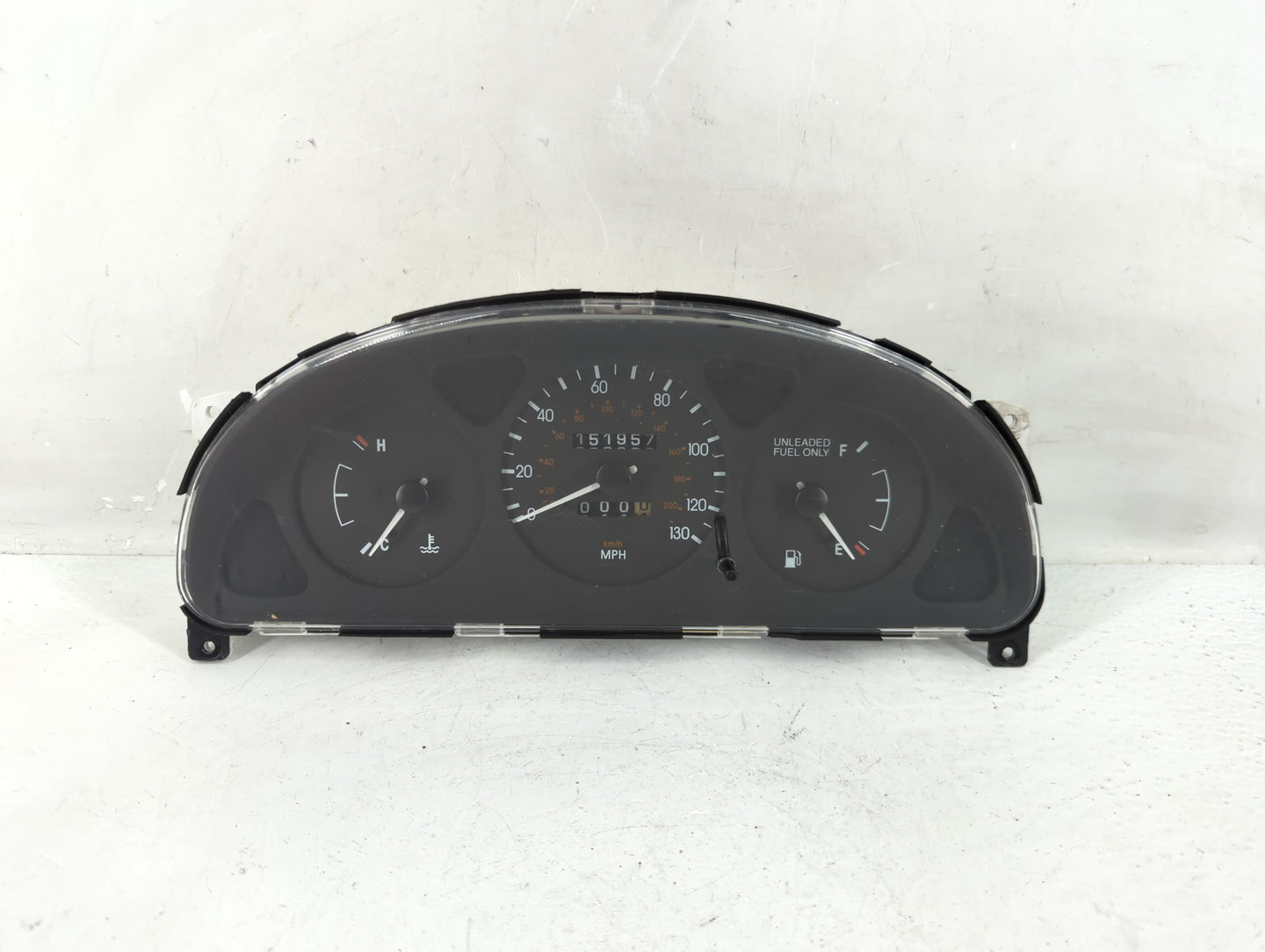 1999-2001 Daewoo Lanos Instrument Cluster Speedometer Gauges P/N:96275917 AP Fits Fits 1999 2000 2001 OEM Used Auto Parts - 