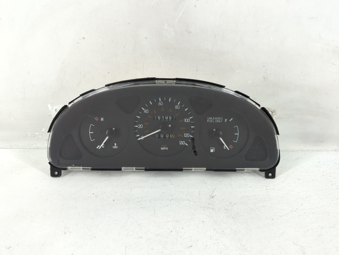 1999-2001 Daewoo Lanos Instrument Cluster Speedometer Gauges P/N:96275917 AP Fits Fits 1999 2000 2001 OEM Used Auto Parts - 