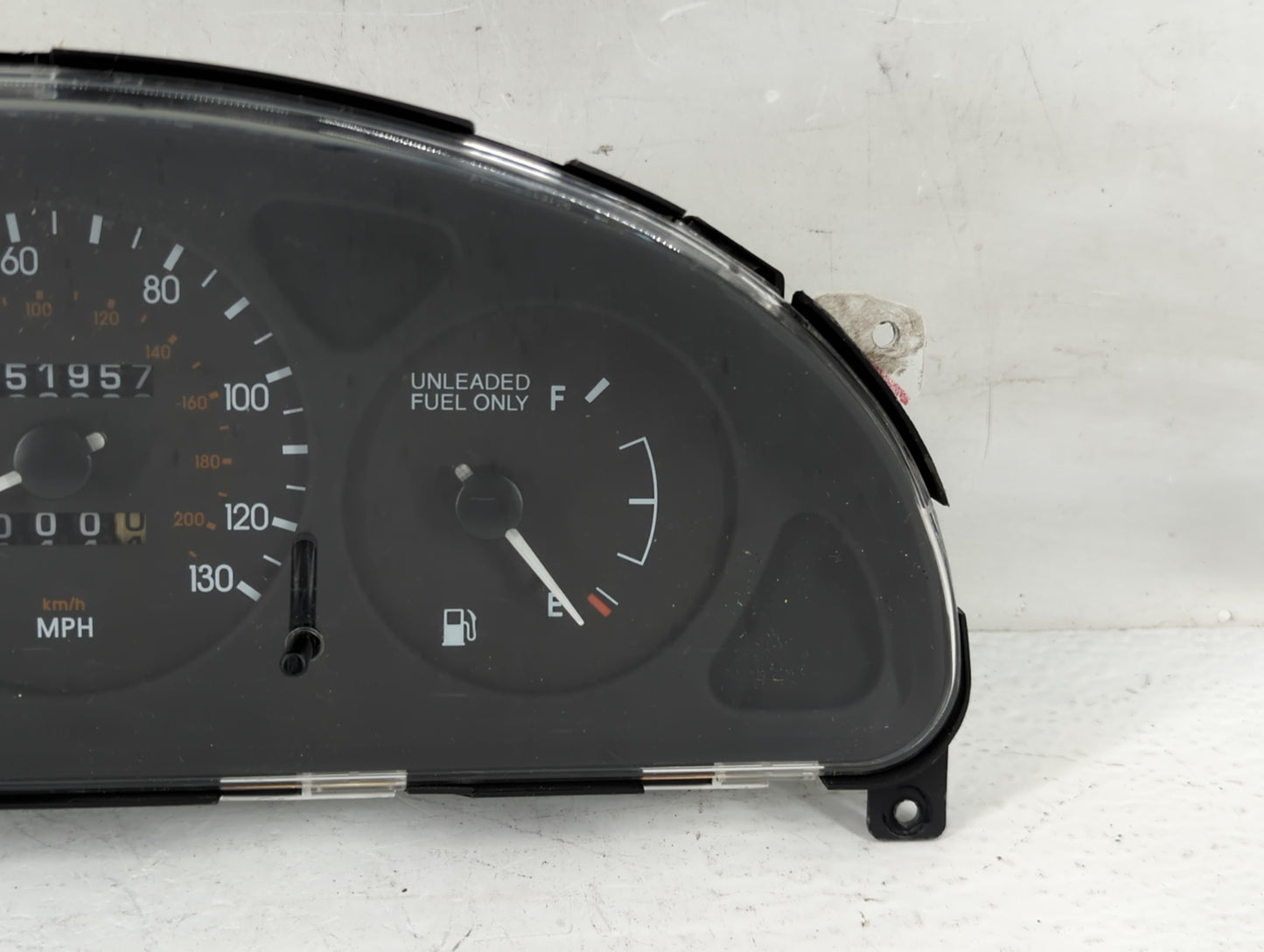 1999-2001 Daewoo Lanos Instrument Cluster Speedometer Gauges P/N:96275917 AP Fits Fits 1999 2000 2001 OEM Used Auto Parts - 