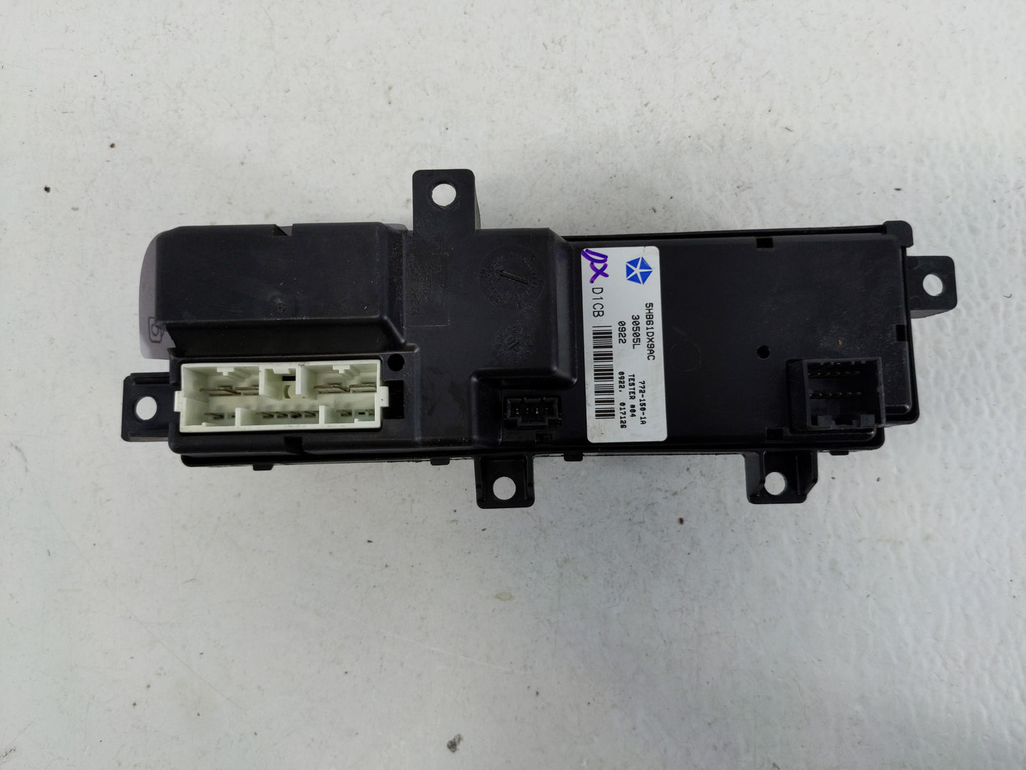 2001 Dodge Caravan Master Power Window Switch Replacement Driver Side Left P/N:30505L Fits OEM Used Auto Parts - Oemusedauto