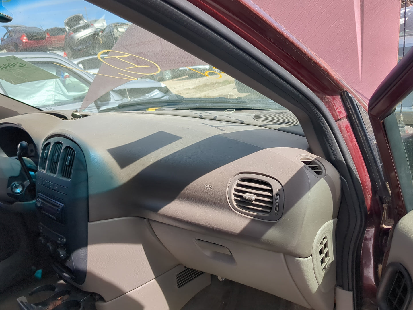 2001 Dodge Caravan Air Bag Passenger Right Dashboard OEM Fits OEM Used Auto Parts - Oemusedautoparts1.com