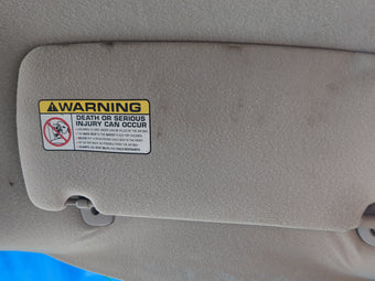 compare product 2001-2002 Dodge Caravan Sun Visor Shade Replacement Passenger Right Mirror Fits Fits 2001 2002 OEM Used Auto Parts