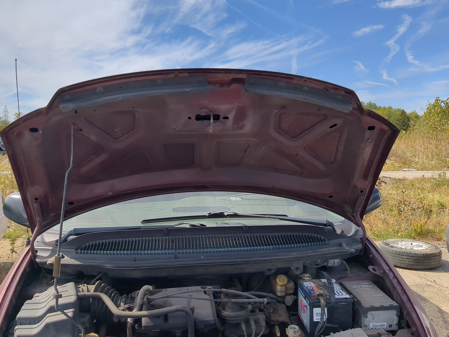 2001-2007 Dodge Caravan Hood Oem - Oemusedautoparts1.com