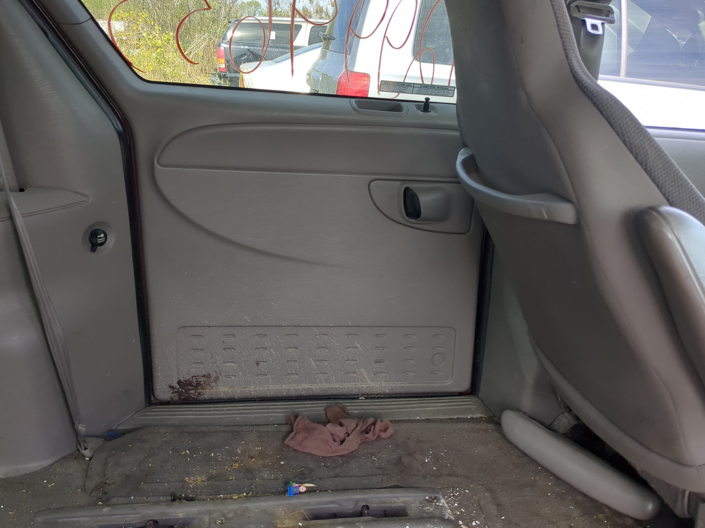 2001-2007 Dodge Caravan Driver Rear Door Oem - Oemusedautoparts1.com