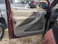 2001 Dodge Caravan Front Left Driver Interior Door Panel Trim - Oemusedautoparts1.com